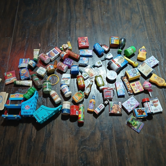 Miniature Grocery Store Playset